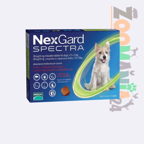 NEXGARD XPECTRA 7.5 A 15.5 KG